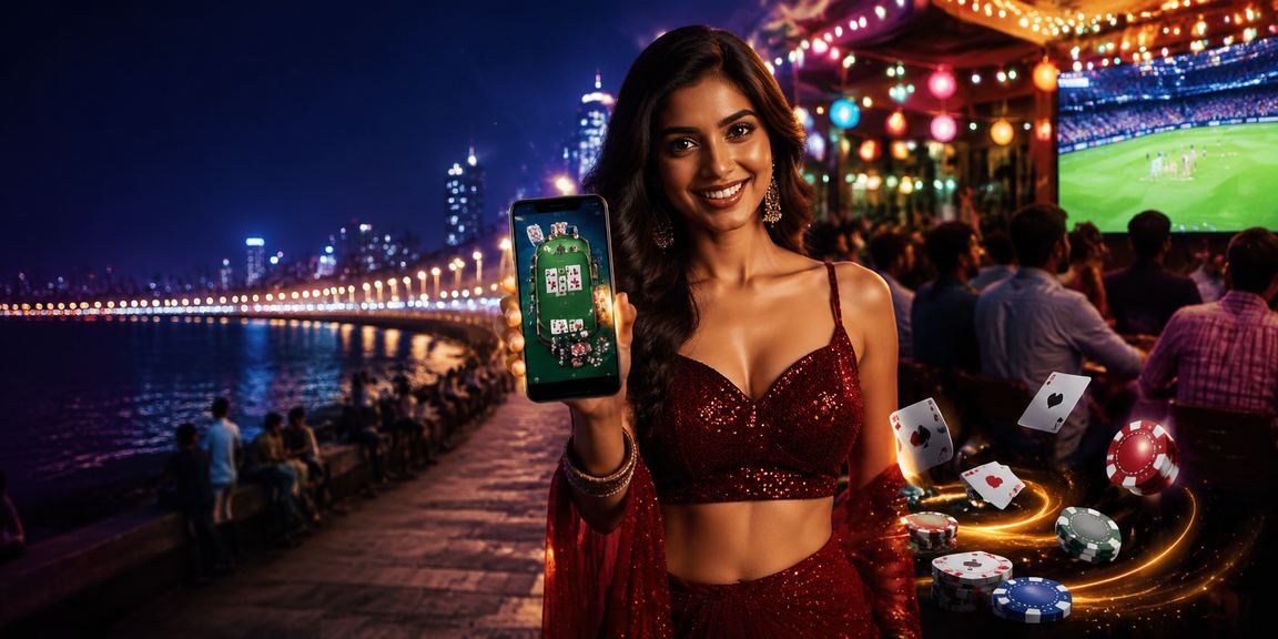 Night market at Marine Drive Mumbai with lottery and betting enthusiasts